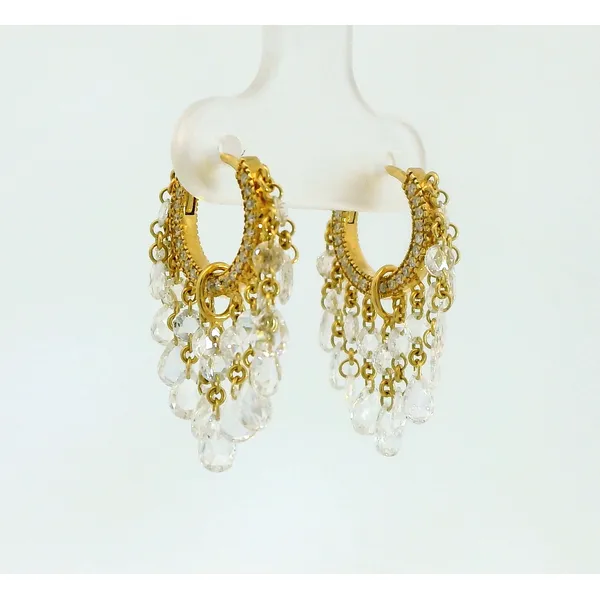 Diamond Huggie Hoop Earrings Redlands Jewelers Redlands, CA
