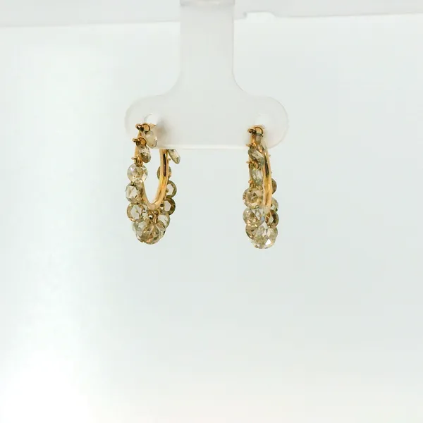 Diamond Hoops Image 3 Redlands Jewelers Redlands, CA