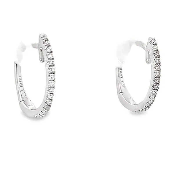 Diamond Hoop Earrings Redlands Jewelers Redlands, CA