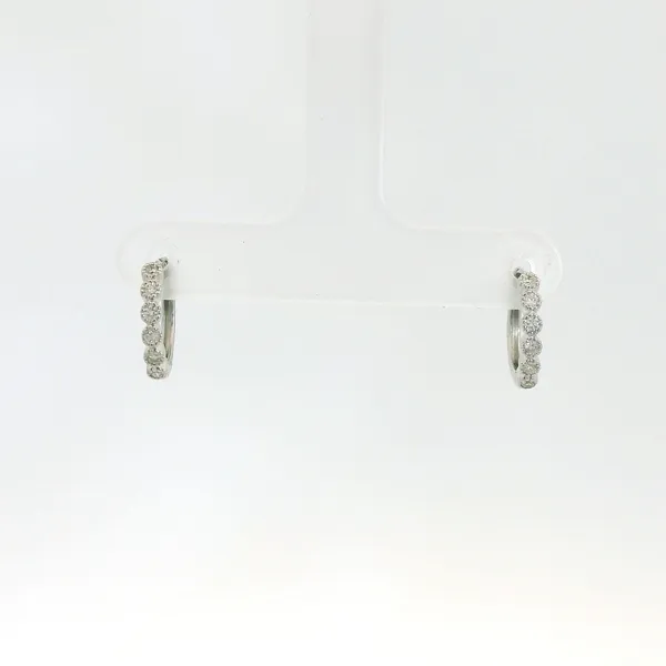 Diamond Hoop Earrings Redlands Jewelers Redlands, CA