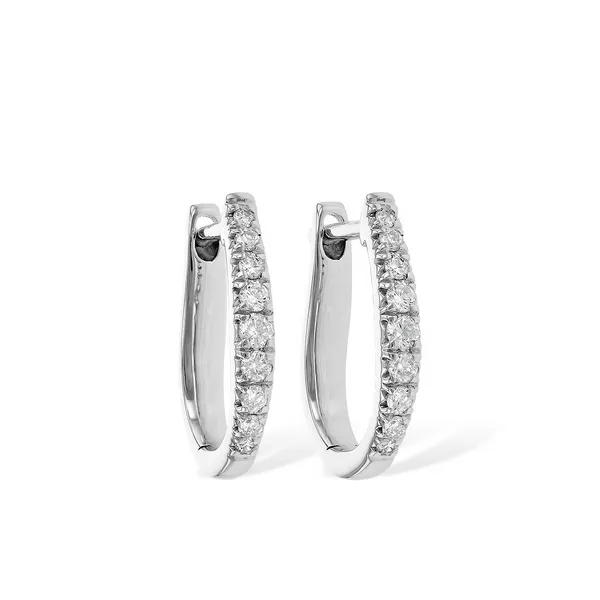 Diamond Hoop Earrings Redlands Jewelers Redlands, CA