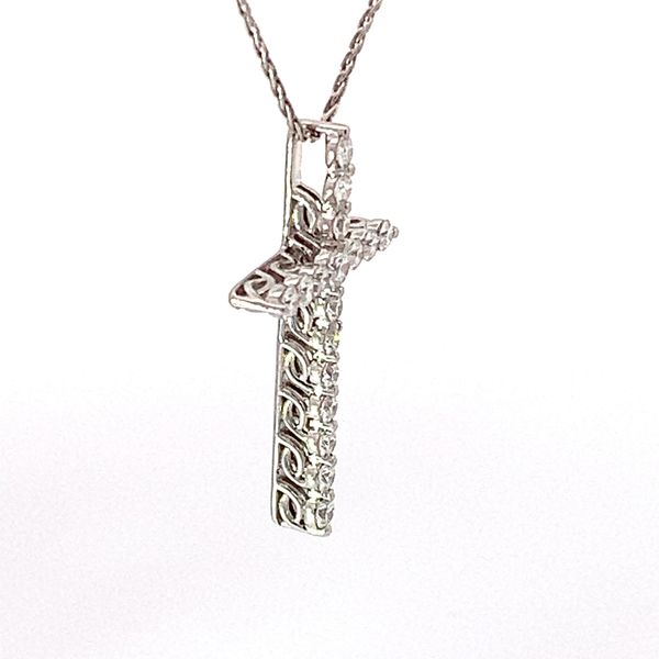 Diamond Cross Pendant Image 2 Redlands Jewelers Redlands, CA