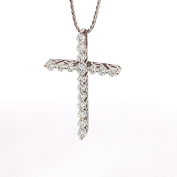 Diamond Cross Pendant Image 3 Redlands Jewelers Redlands, CA