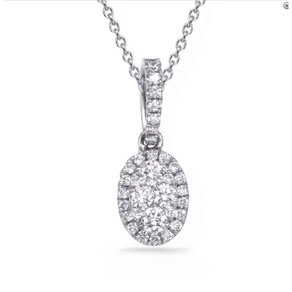 Diamond Cluster Pendant Redlands Jewelers Redlands, CA