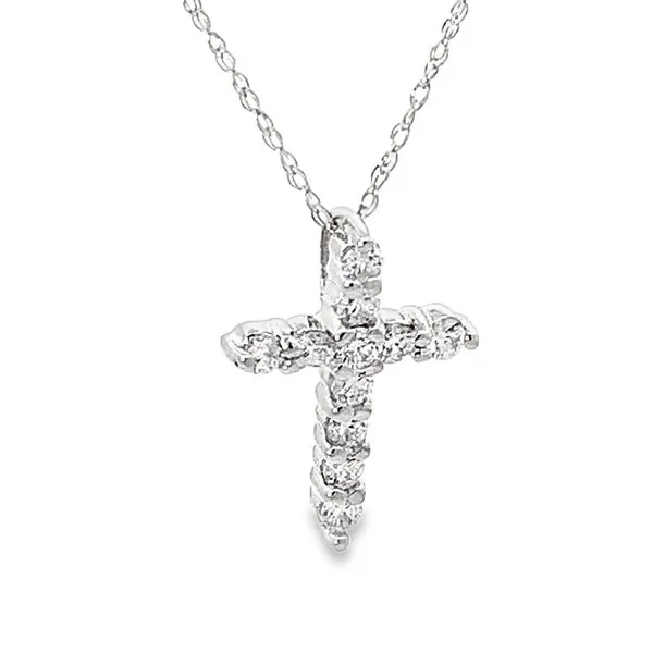 Elegant Diamond Cross Necklace Redlands Jewelers Redlands, CA