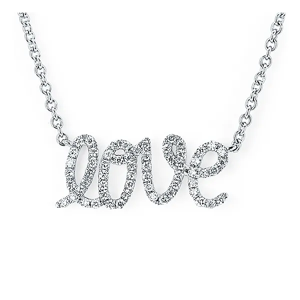 Love Diamond Pendant Necklace Redlands Jewelers Redlands, CA