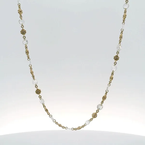 Elegant Floral and Diamond Necklace Redlands Jewelers Redlands, CA