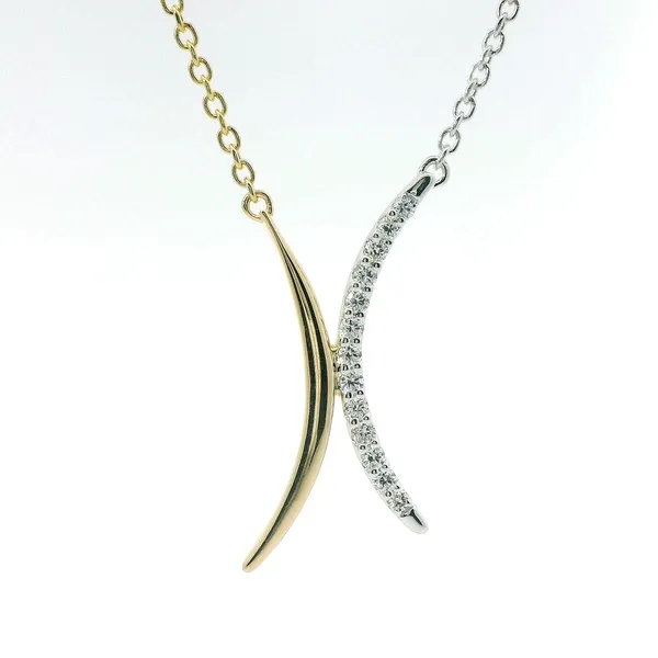 Two-Tone Diamond Fashion Necklace Redlands Jewelers Redlands, CA