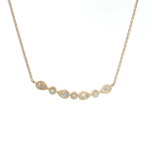Rose Gold Diamond Fashion Necklace Redlands Jewelers Redlands, CA