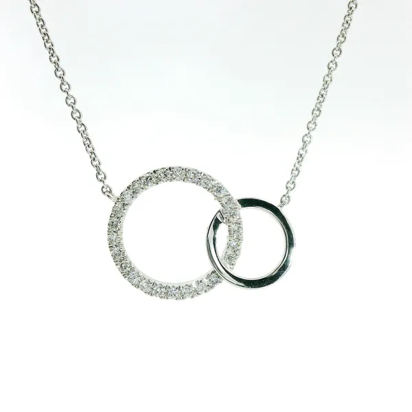 Diamond Interlocking Circle Necklace Redlands Jewelers Redlands, CA