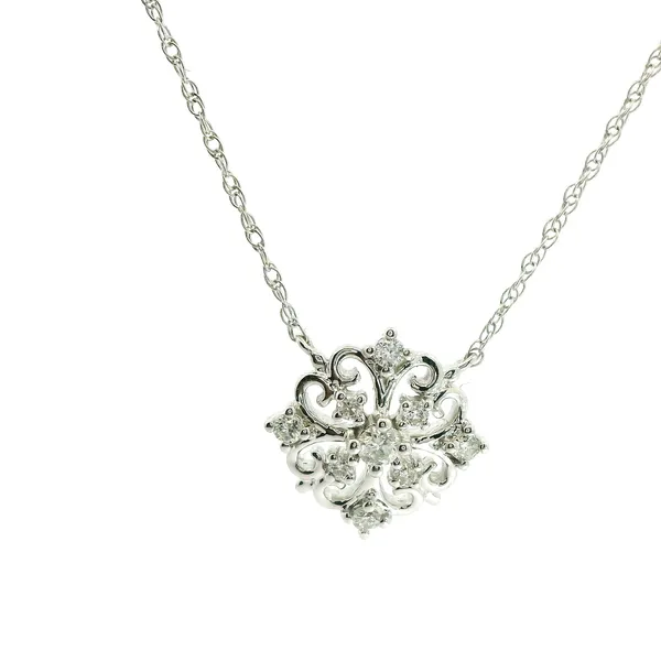 Floral Diamond Pendant Redlands Jewelers Redlands, CA