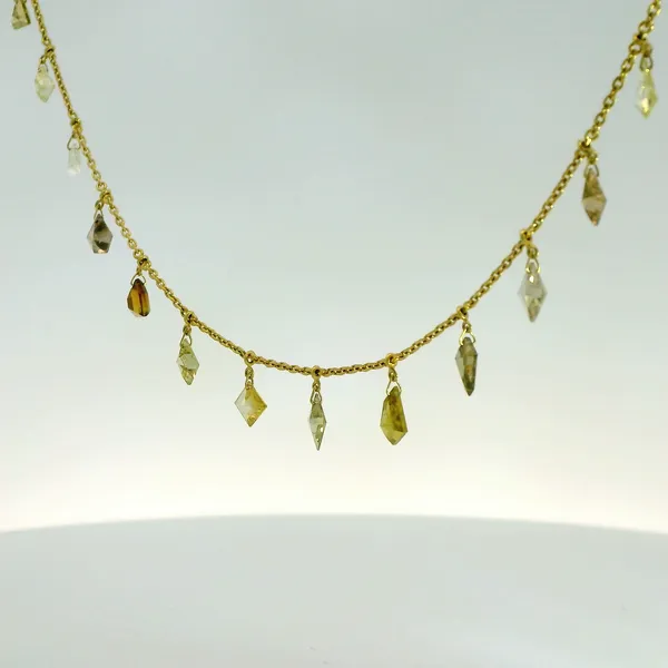 Multi-Color Diamond Necklace Image 3 Redlands Jewelers Redlands, CA