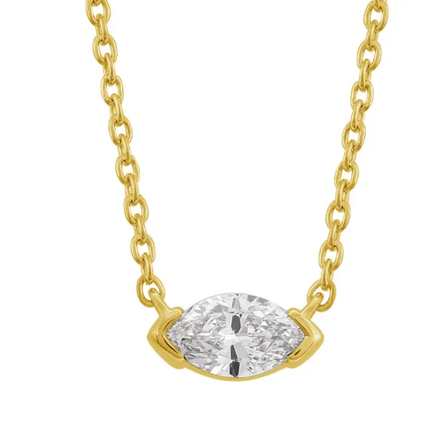 Marquise East-West Diamond Necklace Redlands Jewelers Redlands, CA