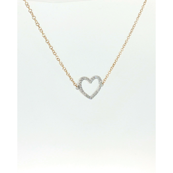 Diamond Heart Bracelet Image 3 Redlands Jewelers Redlands, CA