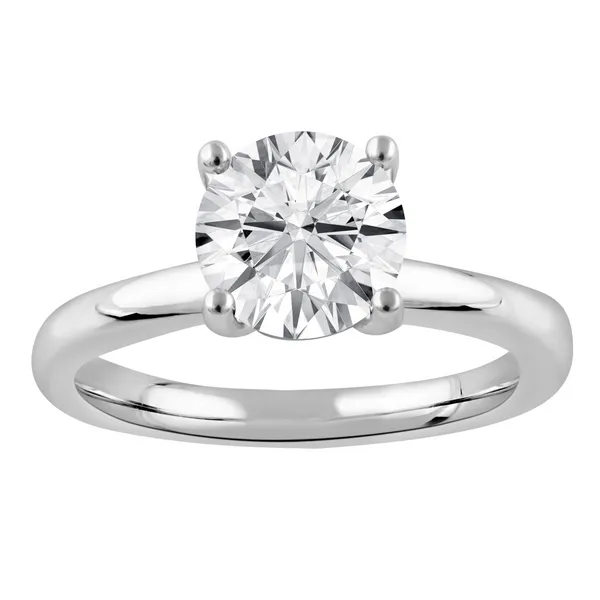 Round Lab Grown Diamond Solitaire Engagement Ring Redlands Jewelers Redlands, CA
