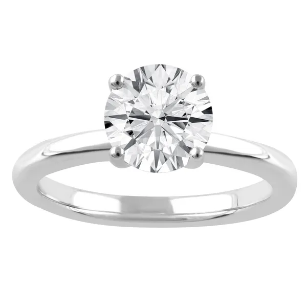 Round Lab Grown Diamond Solitaire Ring Redlands Jewelers Redlands, CA
