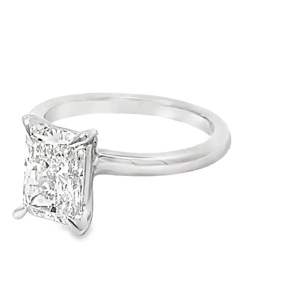 2.15ct Radiant Lab Grown Diamond Solitaire Ring Image 3 Redlands Jewelers Redlands, CA