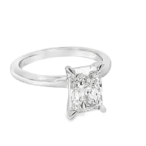 2.15ct Radiant Lab Grown Diamond Solitaire Ring Redlands Jewelers Redlands, CA