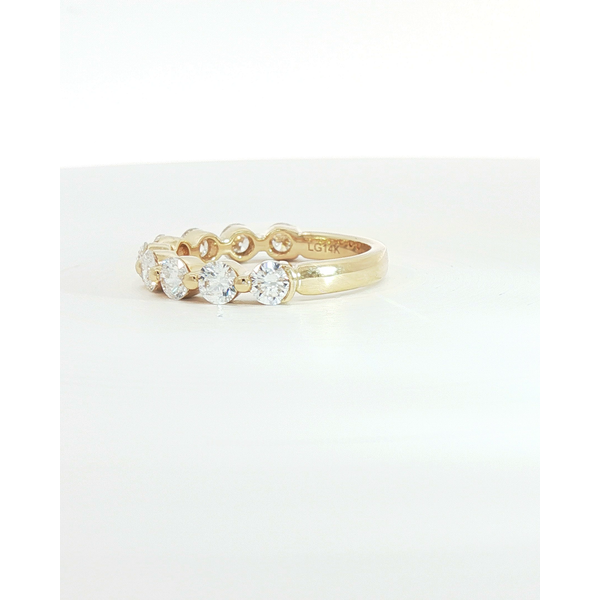 Lab Grown Diamond Wedding Band Image 2 Redlands Jewelers Redlands, CA