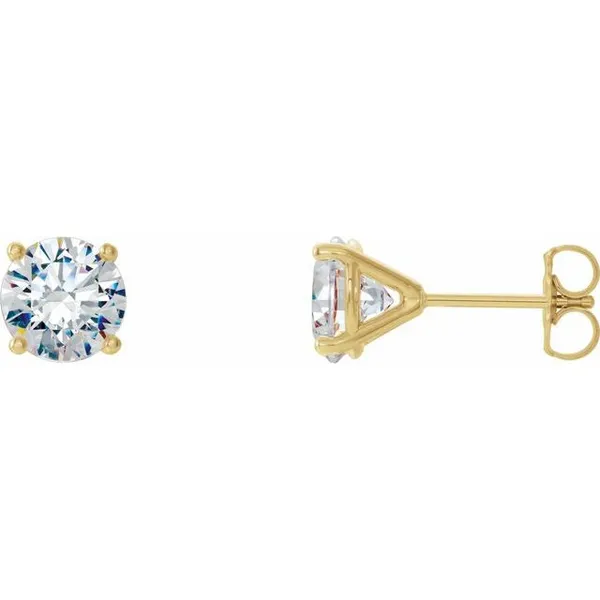 1 1/2ctw Round Lab Grown Diamond 4-Prong Studs Redlands Jewelers Redlands, CA