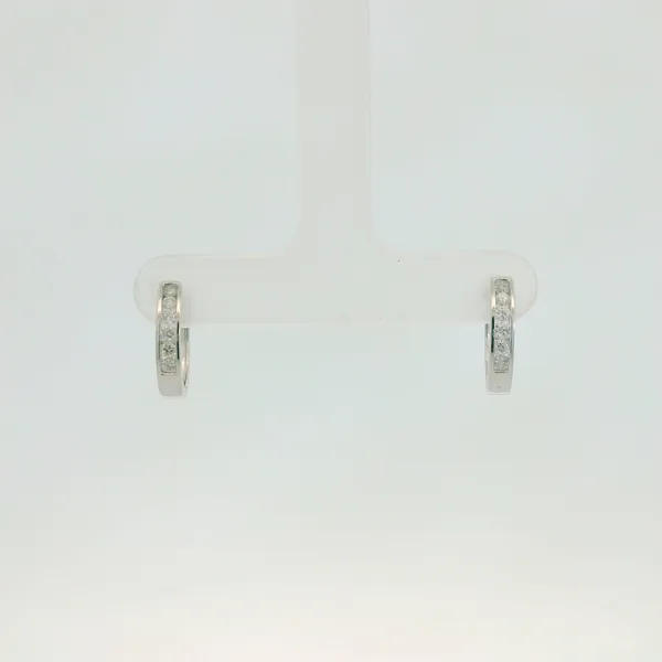 Diamond Huggie Hoops Redlands Jewelers Redlands, CA