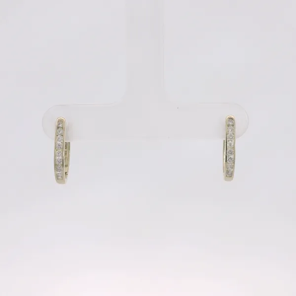 Diamond Huggie Hoops Redlands Jewelers Redlands, CA