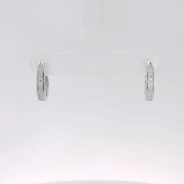 Diamond Huggie Hoops Redlands Jewelers Redlands, CA
