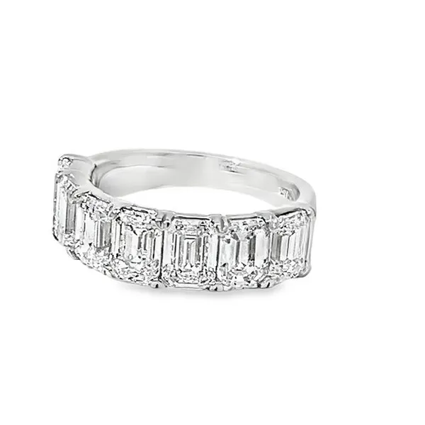 5ctw Emerald Cut Lab Grown Diamond Ring Image 3 Redlands Jewelers Redlands, CA