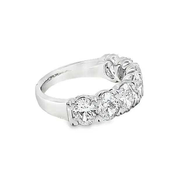 Oval Lab Grown Diamond Statement Ring Image 2 Redlands Jewelers Redlands, CA