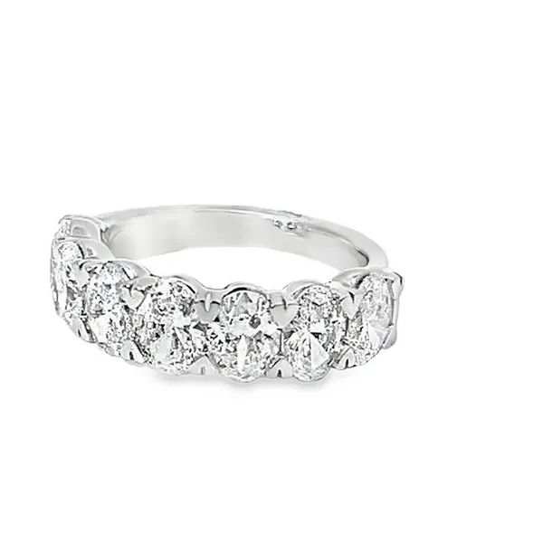 Oval Lab Grown Diamond Statement Ring Image 3 Redlands Jewelers Redlands, CA