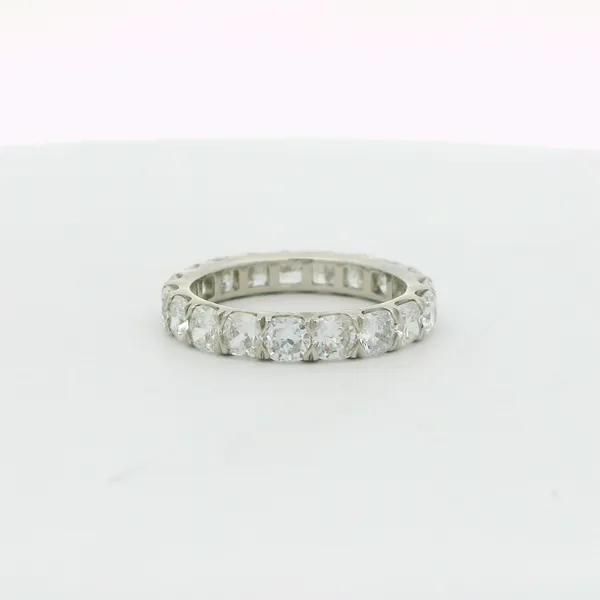Cushion Diamond Eternity Band Image 3 Redlands Jewelers Redlands, CA