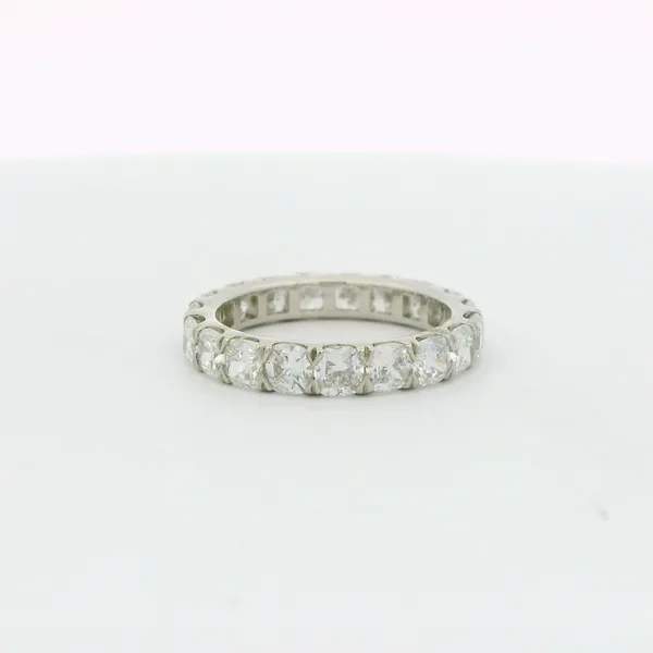Cushion Diamond Eternity Band Redlands Jewelers Redlands, CA