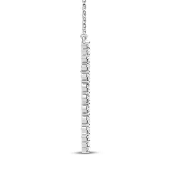 Gold Diamond Necklace Image 2 Redlands Jewelers Redlands, CA