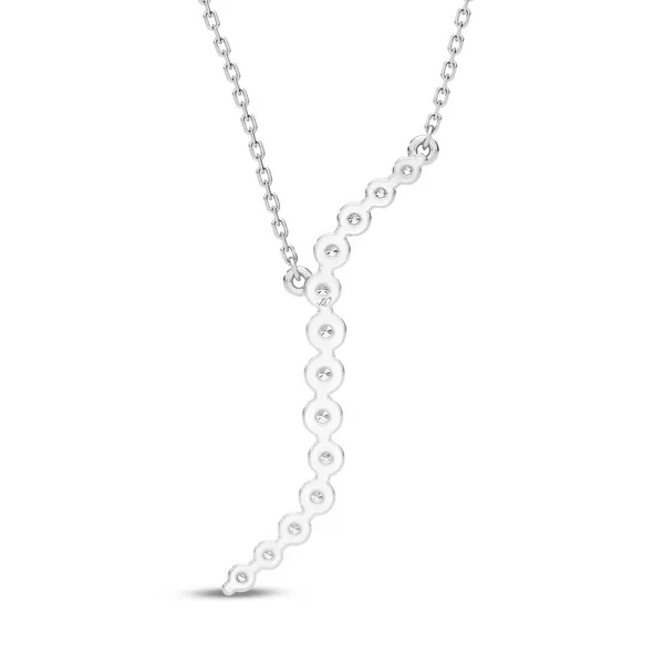 Gold Diamond Necklace Image 3 Redlands Jewelers Redlands, CA