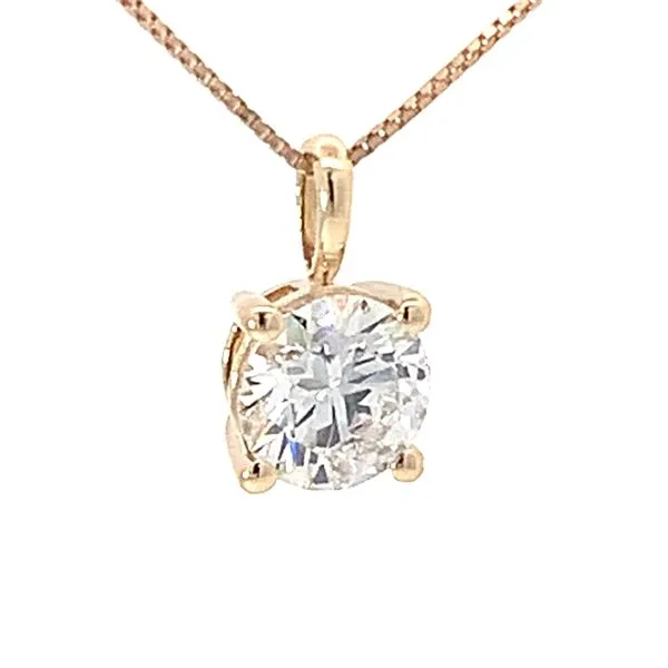 Classic Round Lab-Grown Diamond Pendant Redlands Jewelers Redlands, CA