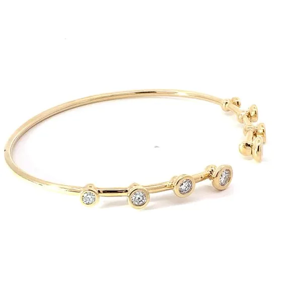 Lab Grown Diamond Bangle Bracelet Image 2 Redlands Jewelers Redlands, CA