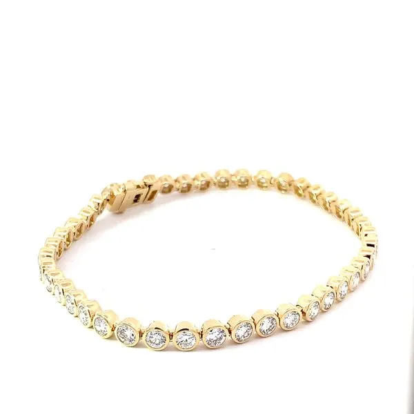 5.11ctw Round Lab Grown Diamond Tennis Bracelet Image 2 Redlands Jewelers Redlands, CA