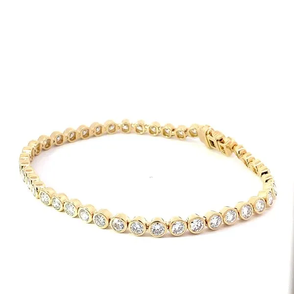 5.11ctw Round Lab Grown Diamond Tennis Bracelet Image 3 Redlands Jewelers Redlands, CA
