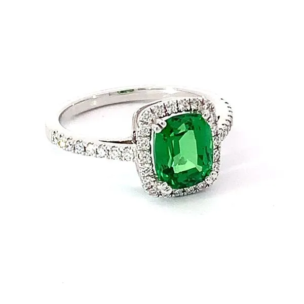 Garnet Diamond Ring Redlands Jewelers Redlands, CA