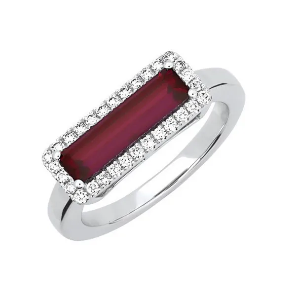 Chatham Ruby & Diamond Ring Redlands Jewelers Redlands, CA