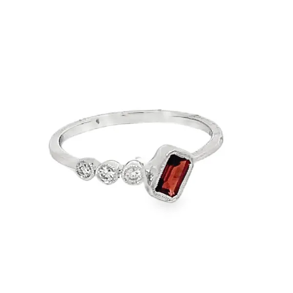 Garnet & Diamond Fashion Ring Redlands Jewelers Redlands, CA