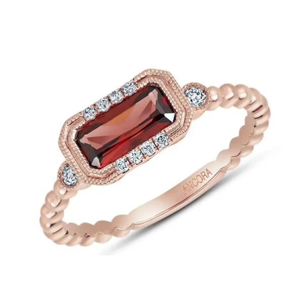 Garnet and Diamond Fashion Ring Redlands Jewelers Redlands, CA