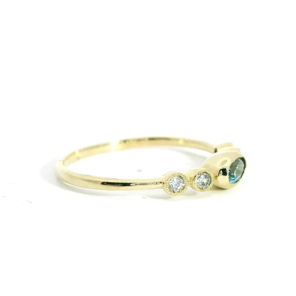 Topaz & Diamond Fashion Ring Image 2 Redlands Jewelers Redlands, CA