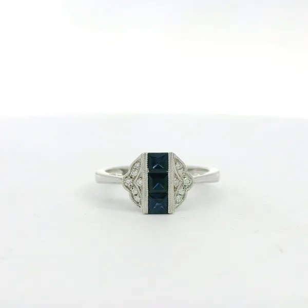Sapphire and Diamond Fashion Ring Redlands Jewelers Redlands, CA