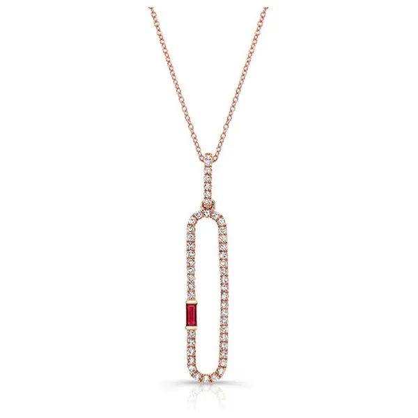 Ruby and Diamond Fashion Necklace Redlands Jewelers Redlands, CA