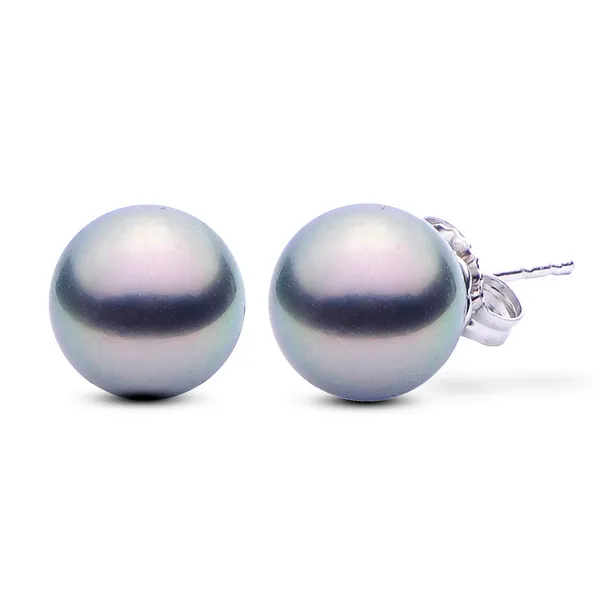 8-9mm Tahitian Pearl Stud Earrings Redlands Jewelers Redlands, CA