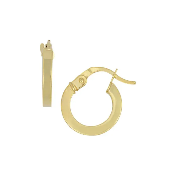 Flat Hoop Earrings Redlands Jewelers Redlands, CA