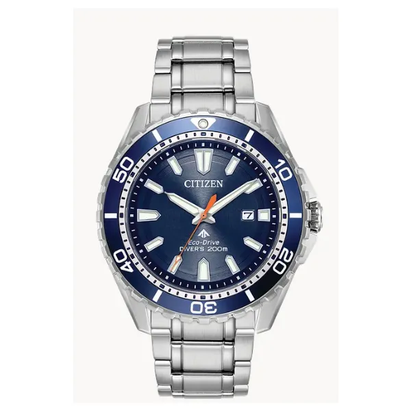Promaster Dive. Citizen Eco Drive Stainless Steel Azure blue Watch Redlands Jewelers Redlands, CA