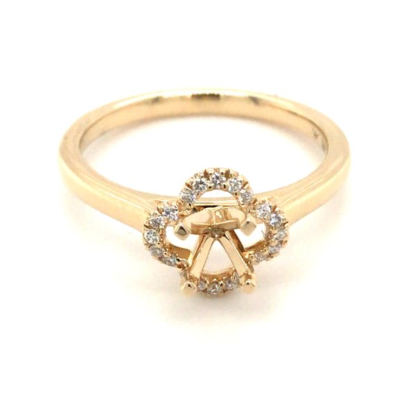 Beautiful semi mount for 1/2carat center engagement ring Reed & Sons Sedalia, MO