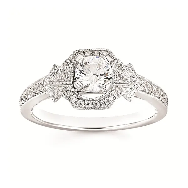 14kt white gold engagement ring Reed & Sons Sedalia, MO